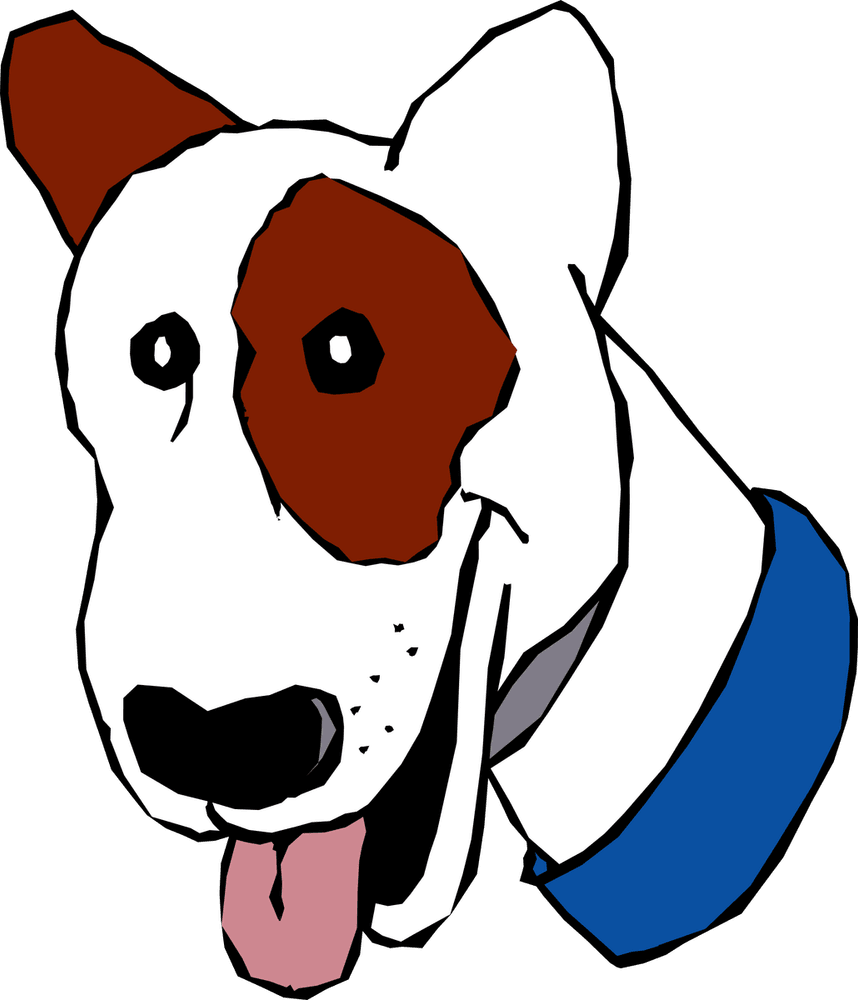 Cartoon Dog Head Cartoon Dog Sprite for Scratch
