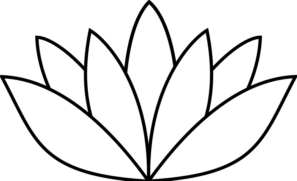 Lotus Flower Line Lotus Flower Sprite for Scratch